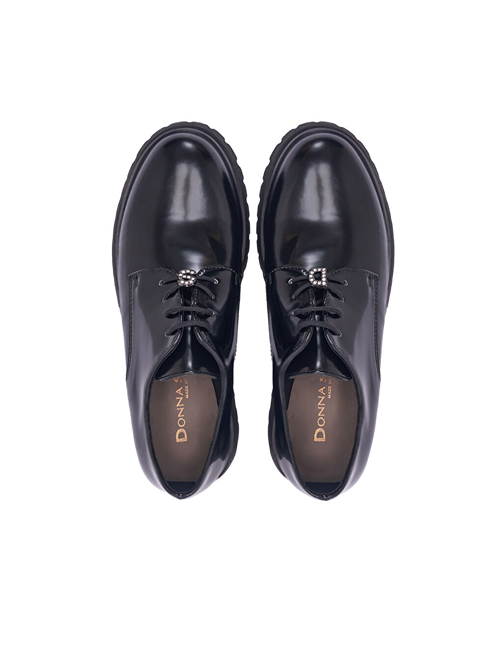 Siyah Kadın Oxford ( Klasik) 2P5834DM 5834DM ABRA PE Nero/Nero-6