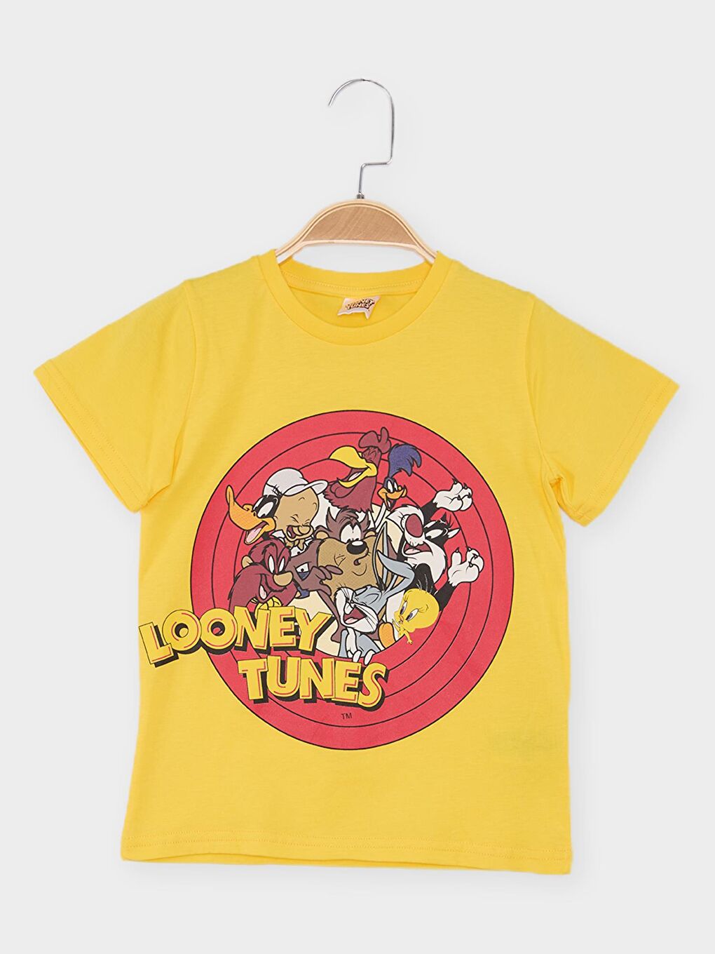 Sarı Looney Tunes Lisanslı Erkek Çocuk Tshırt 21931