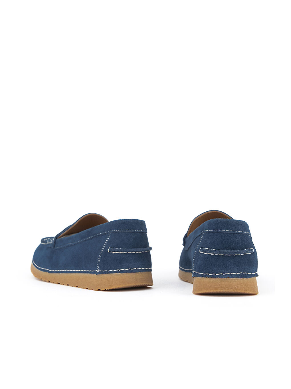 Kadın Hakiki Deri Ayakkabı 1611061ZRC6 Jean Mavi-2