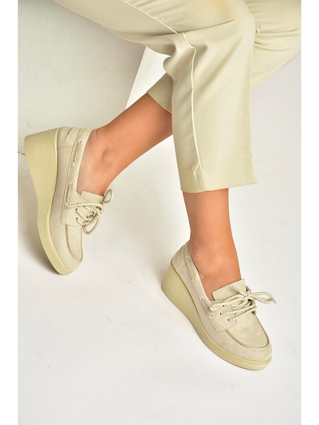 Bej Kadın Ayakkabı Y602006402-1