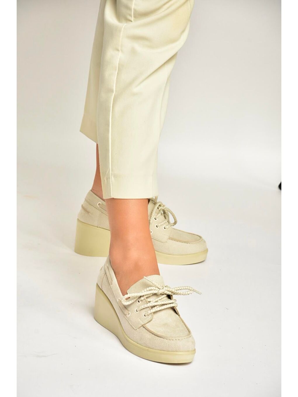 Bej Kadın Ayakkabı Y602006402-3