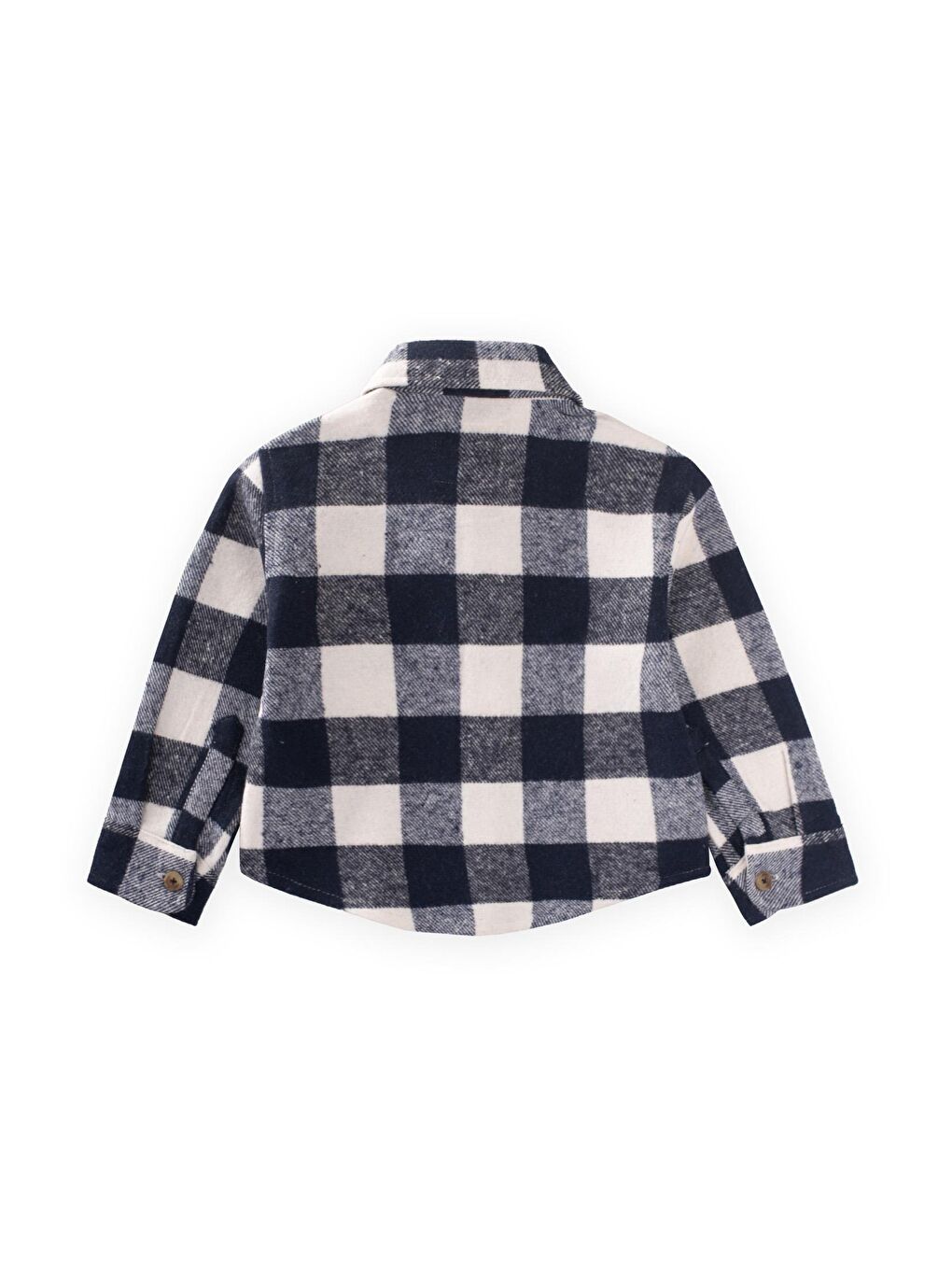 Oduncu Gömleği 1-9 Yaş Lacivert Ekose-1