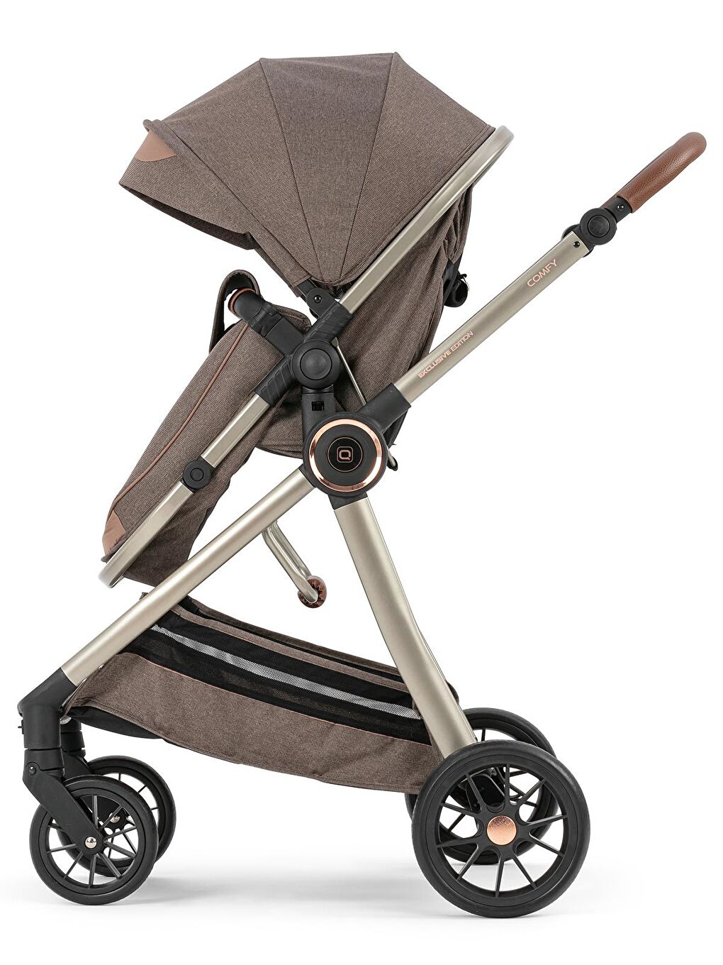 Comfy Travel Sistem Bebek Arabası Kahverengi-2