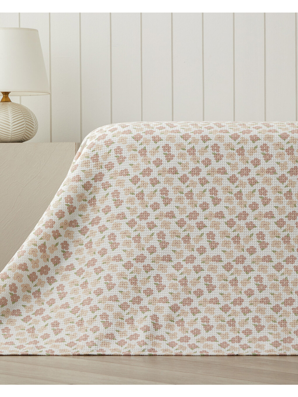 Rossa Tek Kişilik Pike 150x220 Cm Pembe-2