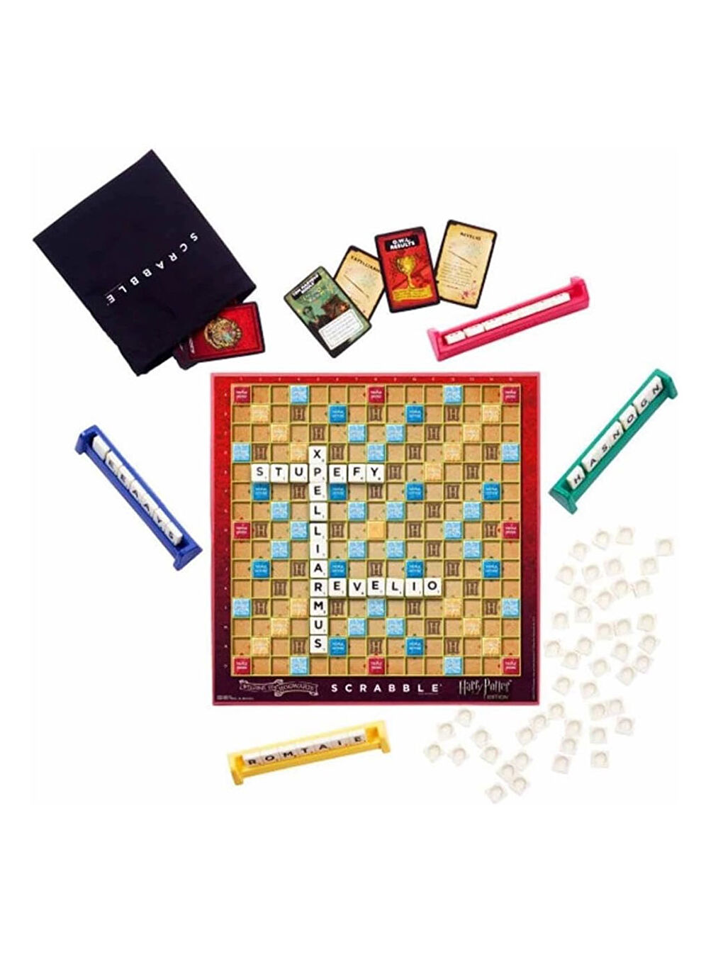 Scrabble Renksiz Harry Potter Türkçe HWG08 - 1