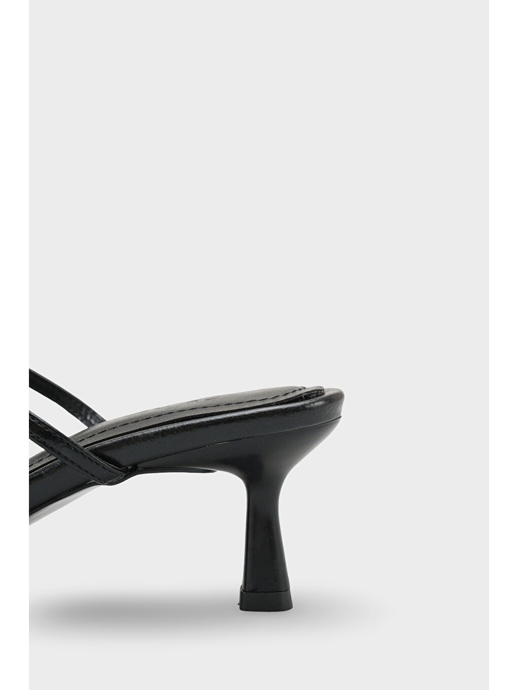 Siyah Matilde Kadın Topuklu Terlik-2