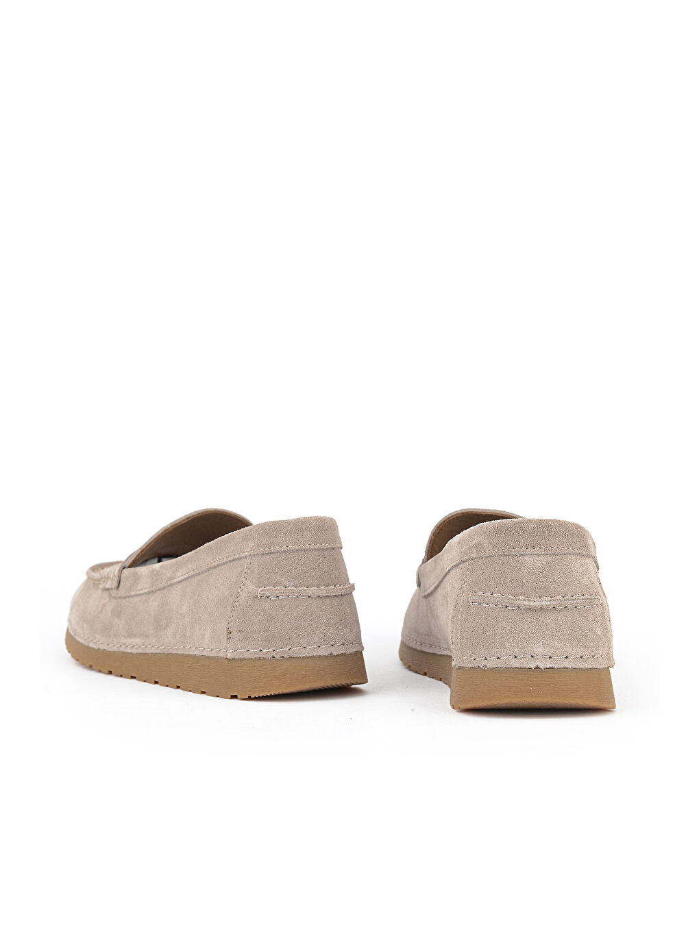 Gri Kadın Hakiki Deri Ayakkabı 1611061ZRC6 Silver-2