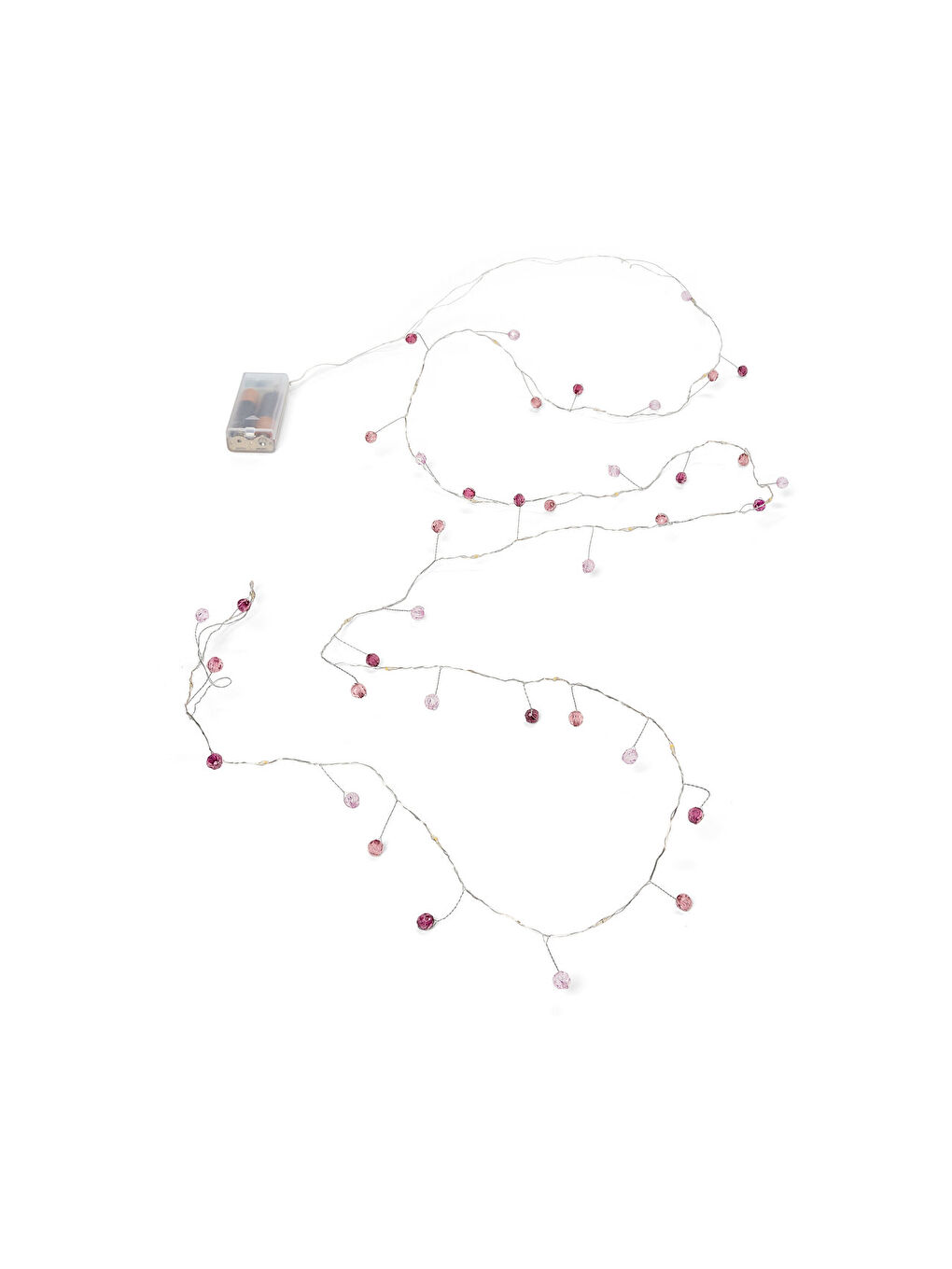 Renksiz LED Mikro Işık Zinciri, Kristal-1