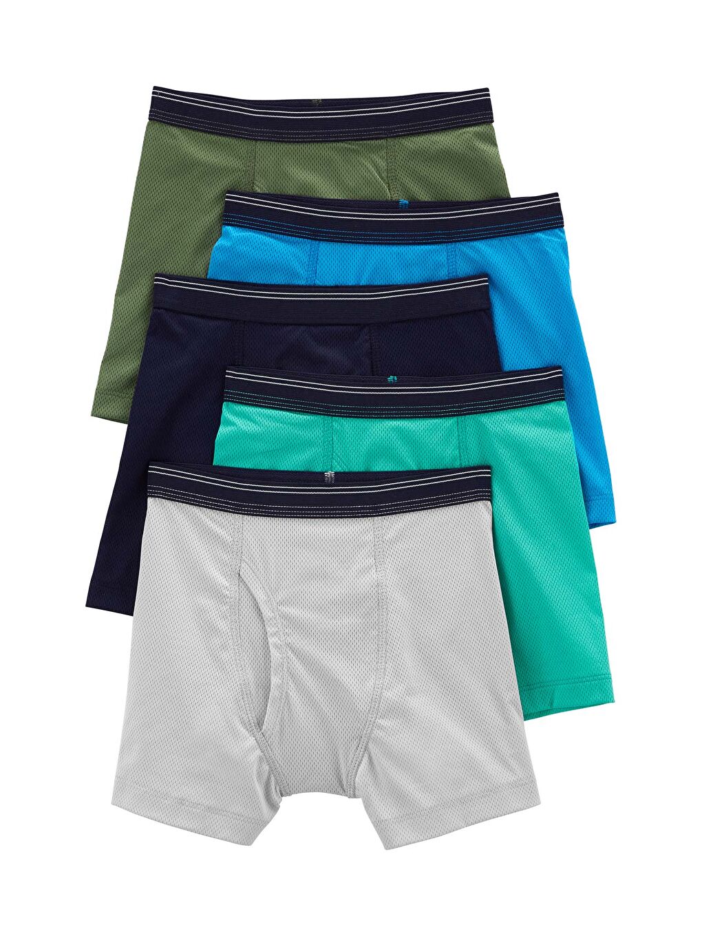 Karışık Erkek Çocuk 5'li Boxer Set