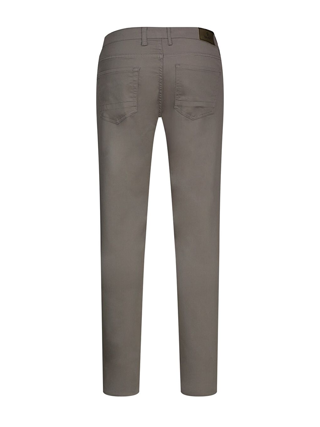 Bej Vizon Rahat Kesim Fit 5 Cep Kanvas Pantolon-2