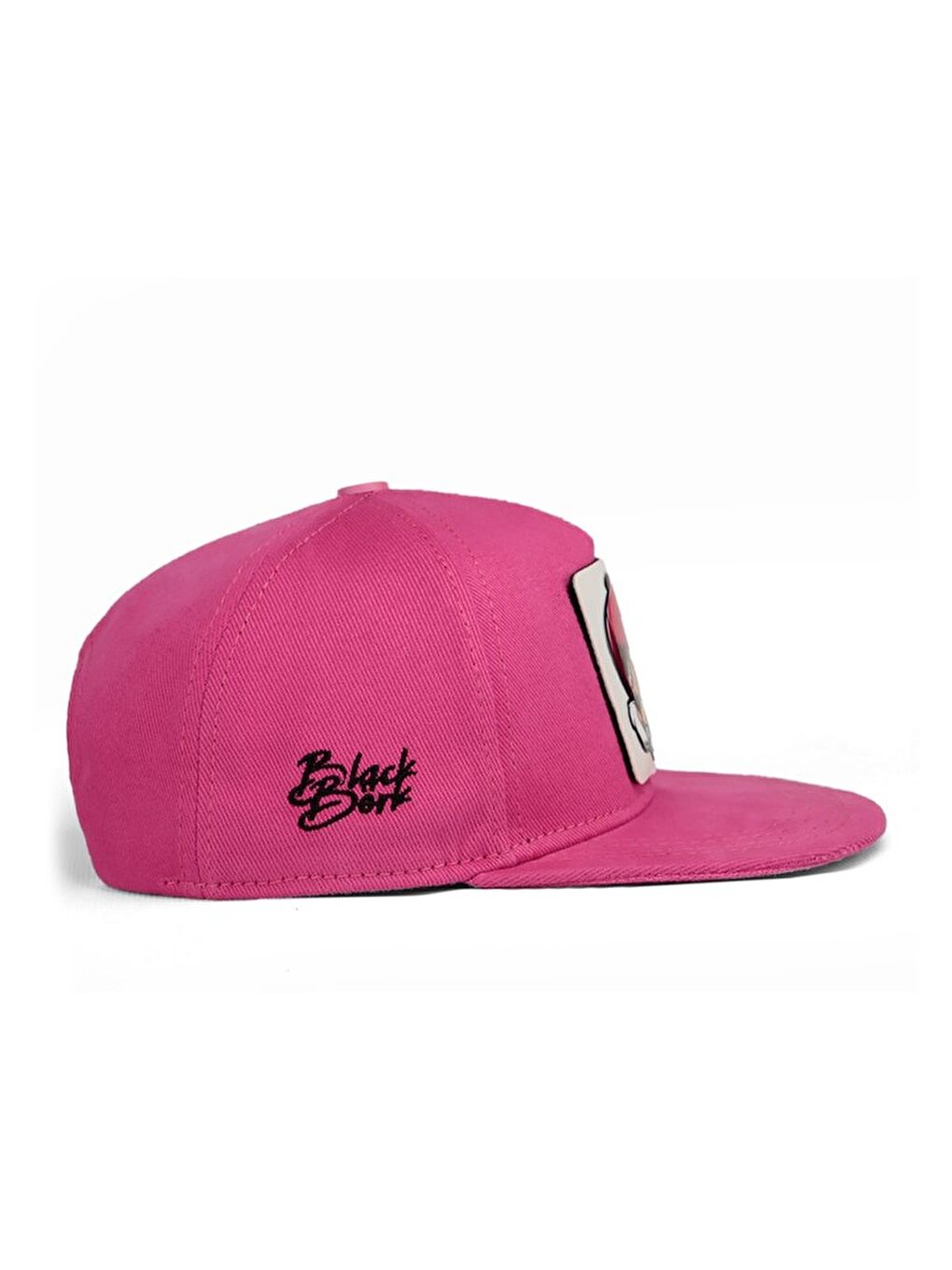 BlackBörk V1 Hip Hop Kids Ayı - 1bs Kod Logolu Unisex Pembe Çocuk Şapka (CAP) - 1