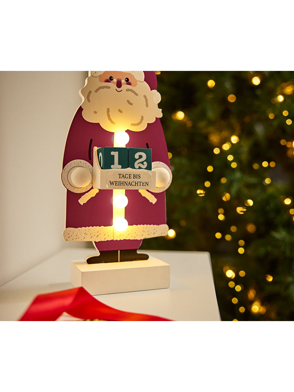 Kırmızı LED Takvim-2