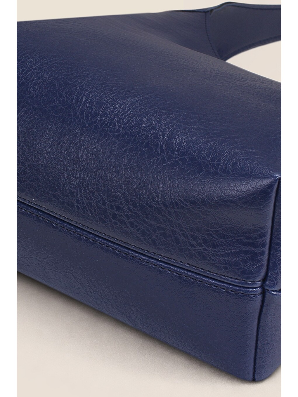 Hudson Omuz Çantası - Structured Siluet, Lacivert-5