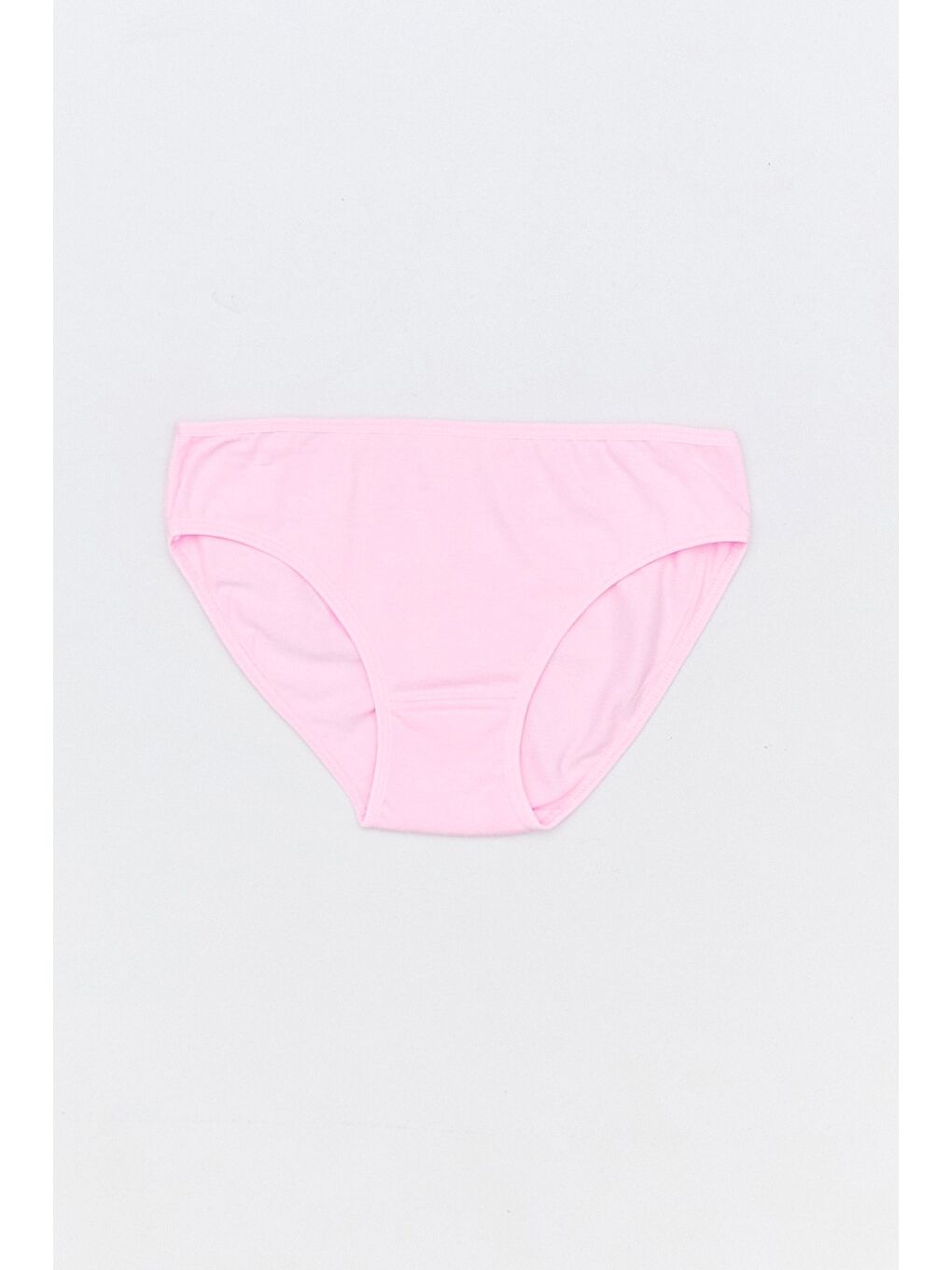 Gri Çizgili Kalp Baskılı 3 Lü Kız Çocuk Külot-1