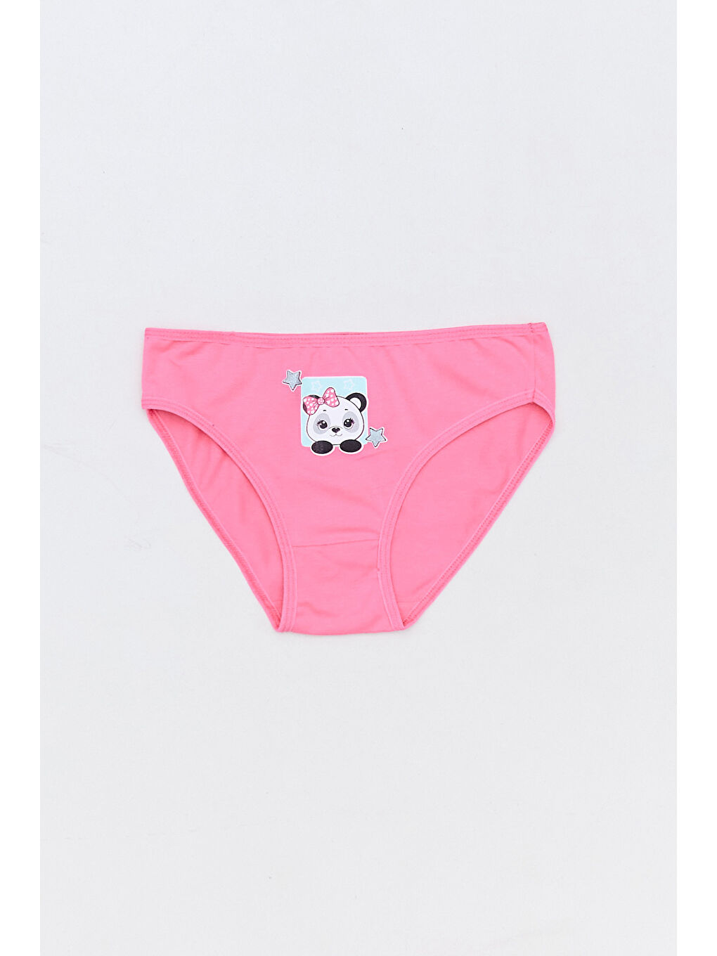 Yeşil Çizgili Kalp Baskılı 3 Lü Kız Çocuk Külot-2