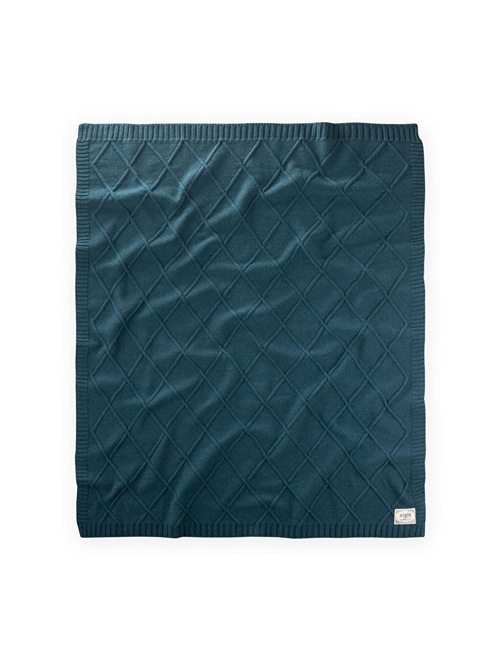 Triko Battaniye 80X100 Cm Petrol-1