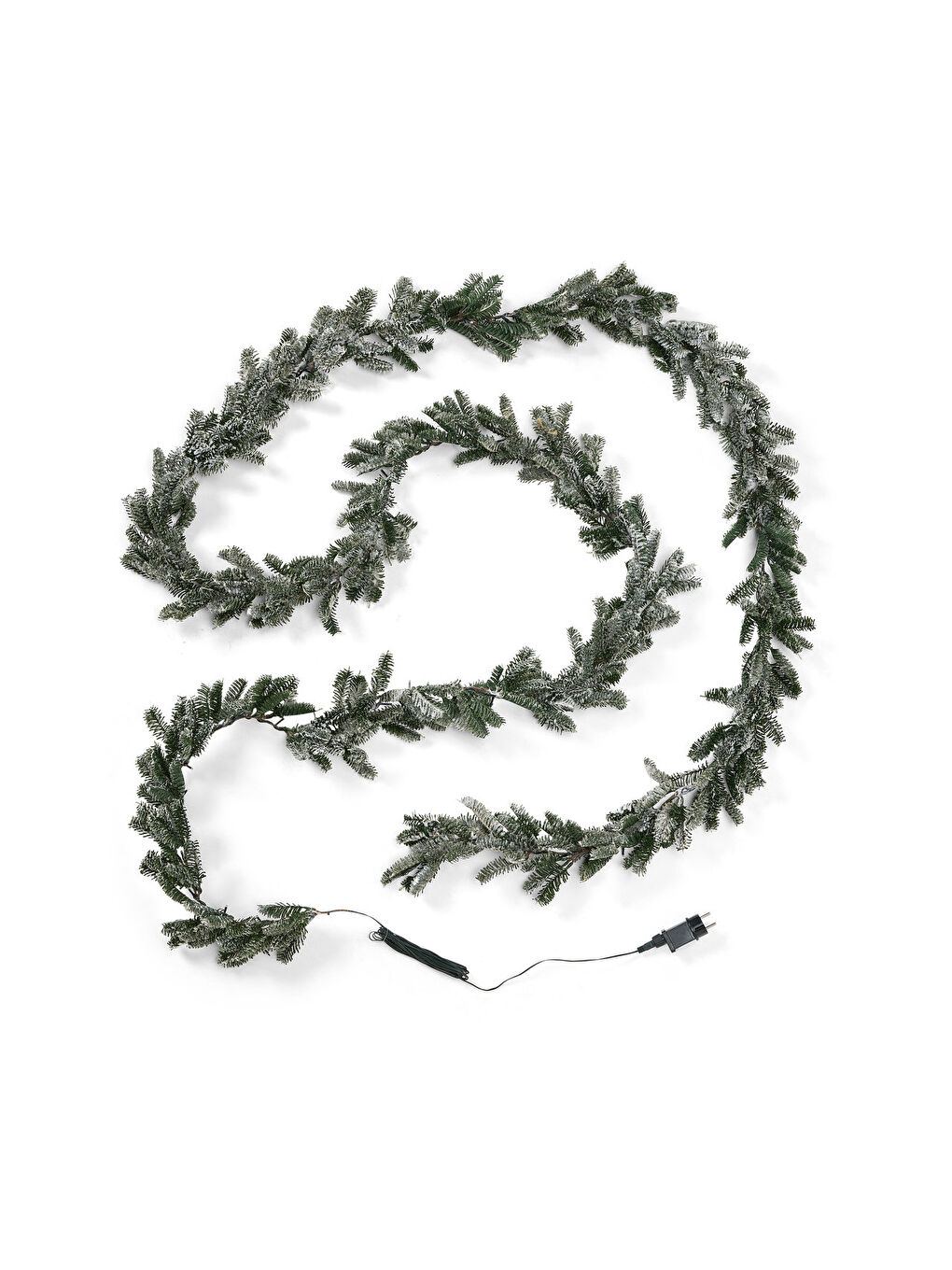 Yeşil LED Köknar Şerit, Kar-1