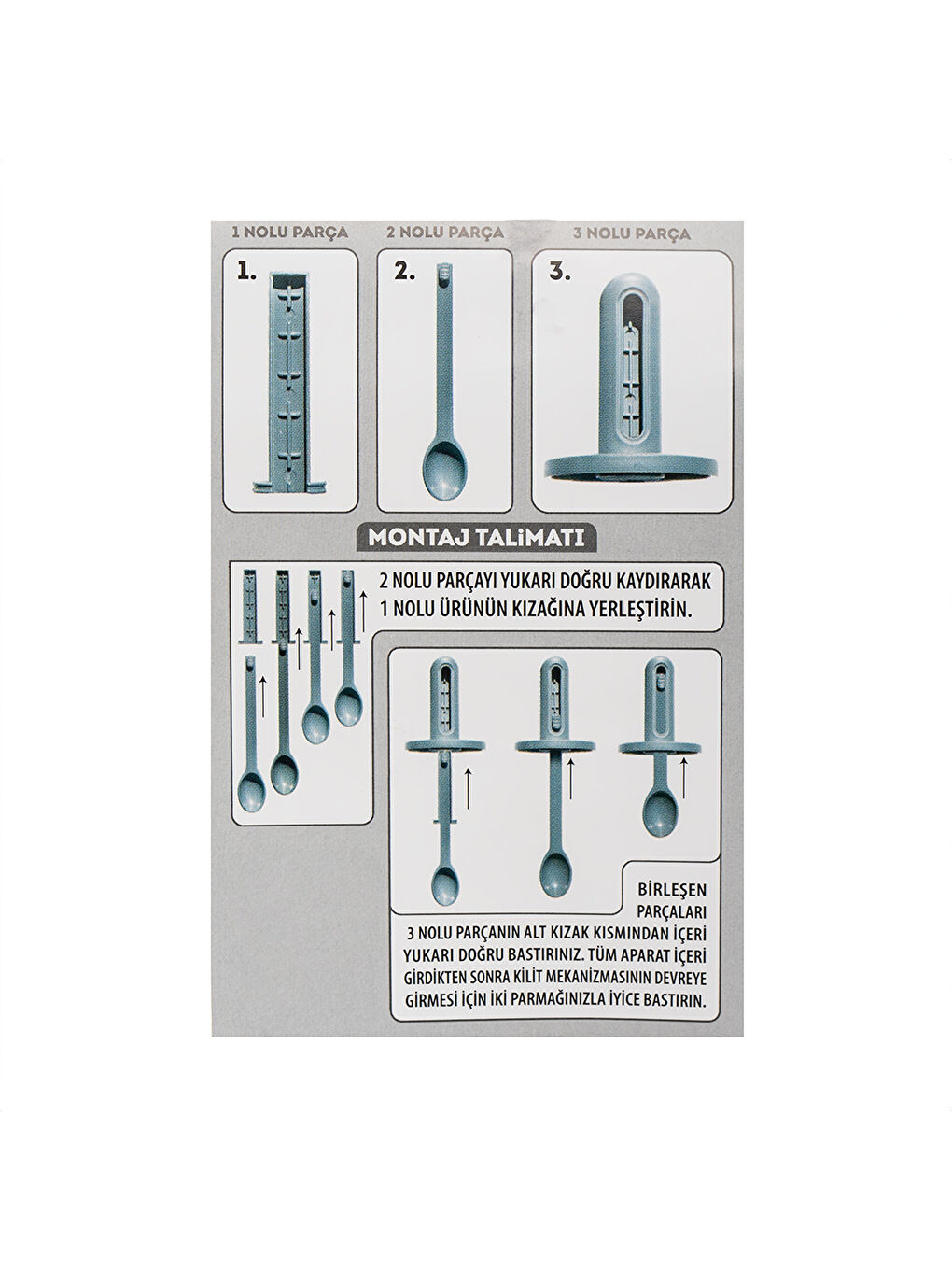 Beyaz 4365 7li Kaydırmalı Kaşıklı Sızdırmaz Kapaklı Etiketli Baharatlık Seti-3