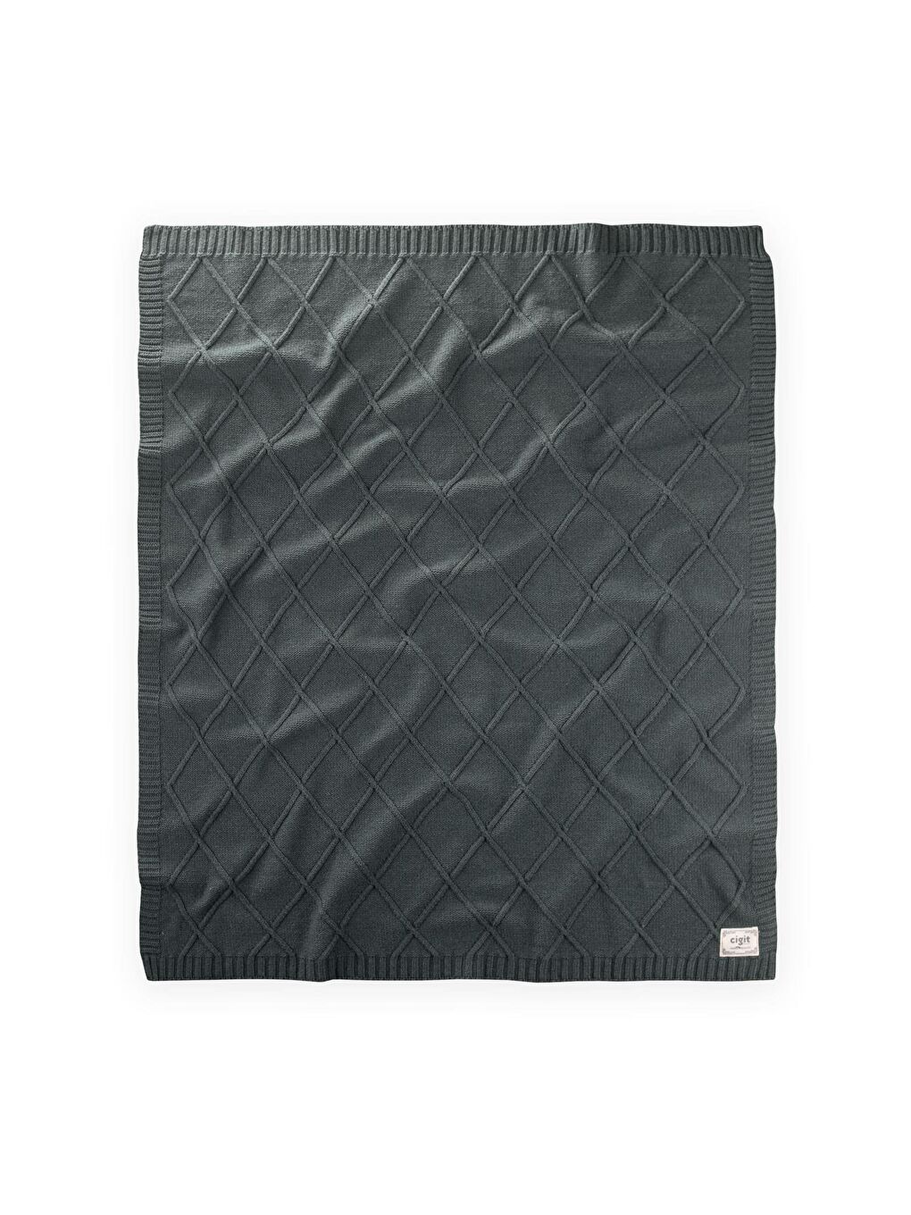 Triko Battaniye 80X100 Cm Antrasit-1