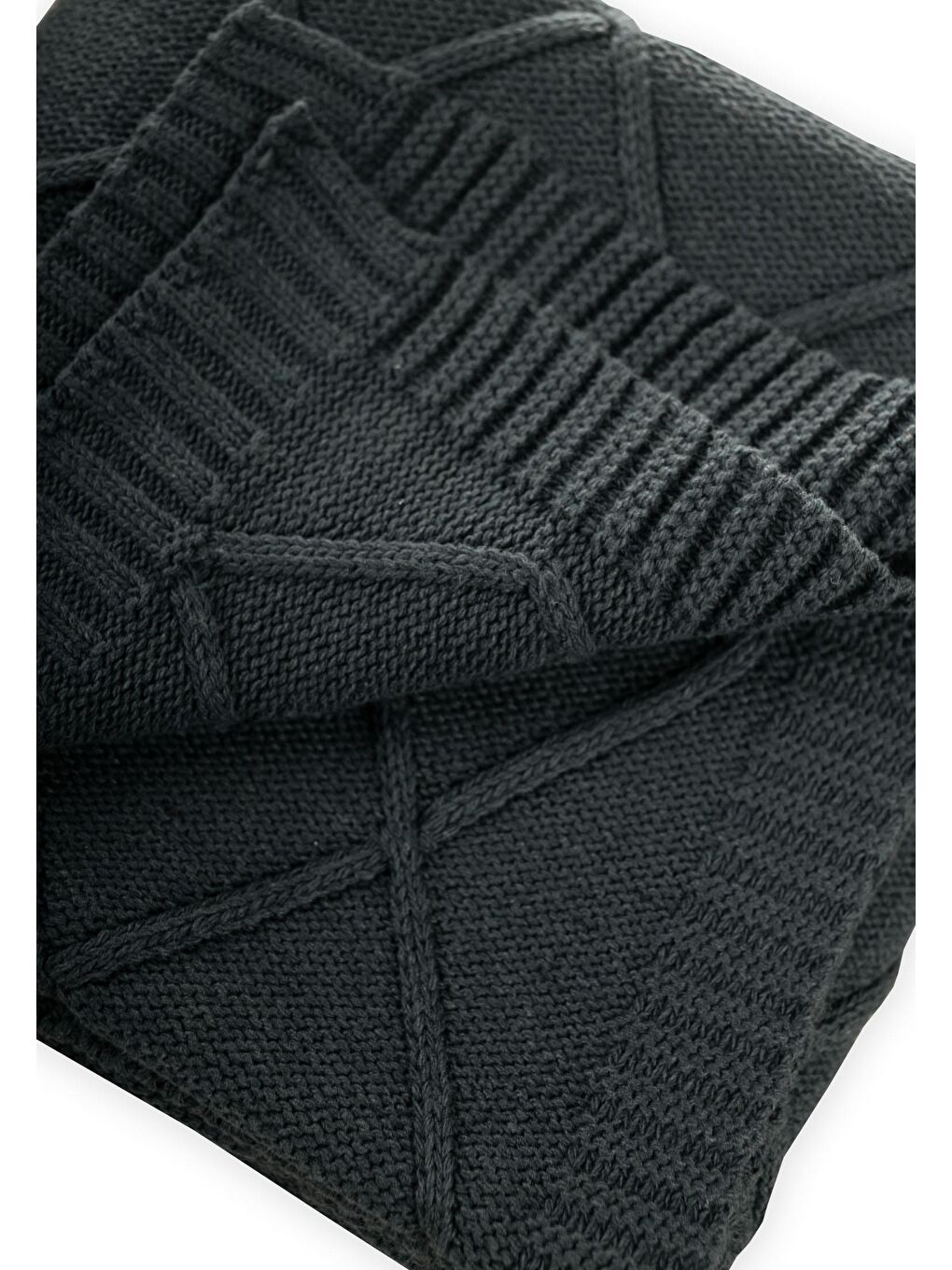 Triko Battaniye 80X100 Cm Antrasit-2