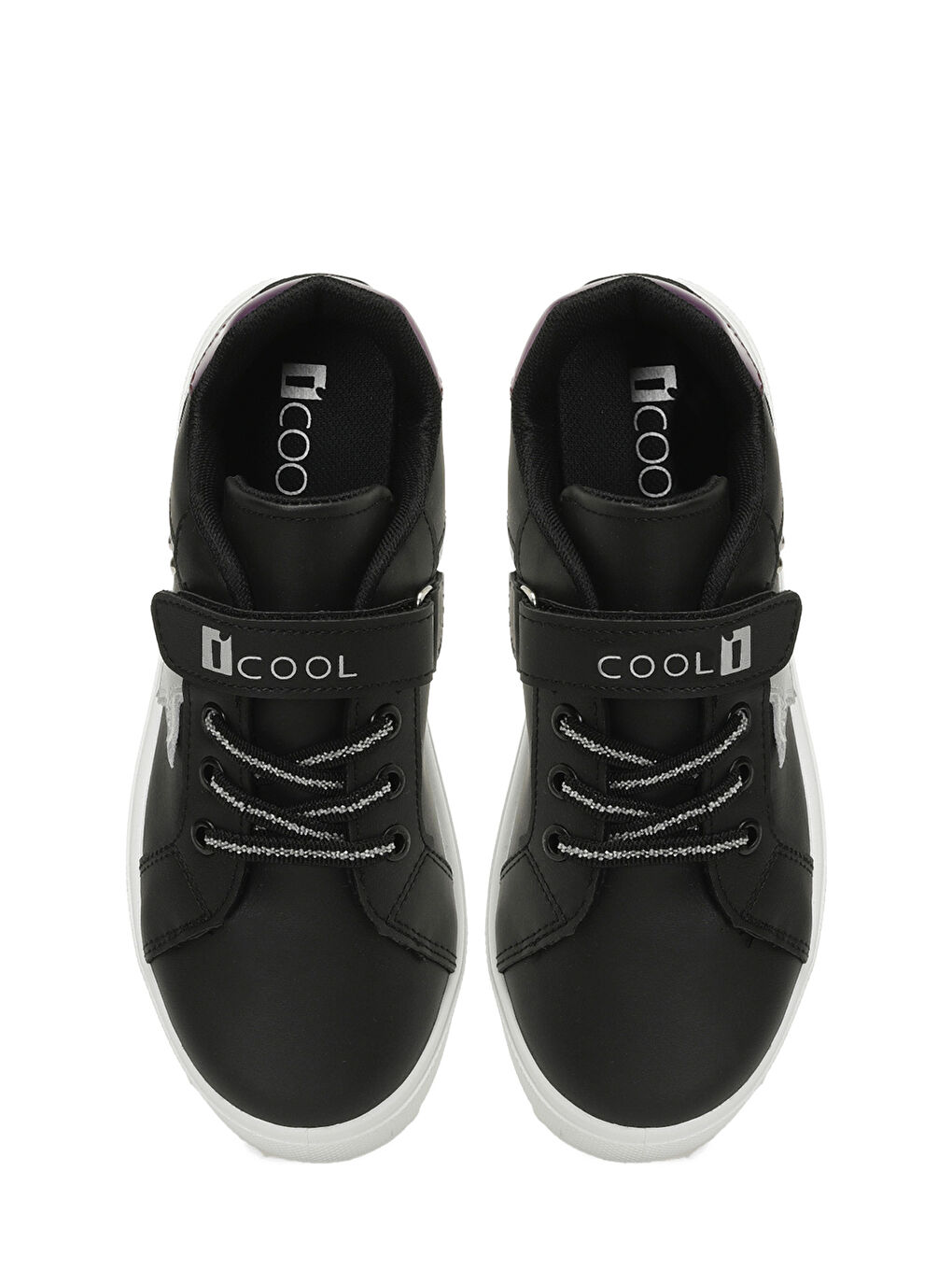 I Cool Siyah LODI F 4PR Siyah Kız Çocuk Sneaker - 3