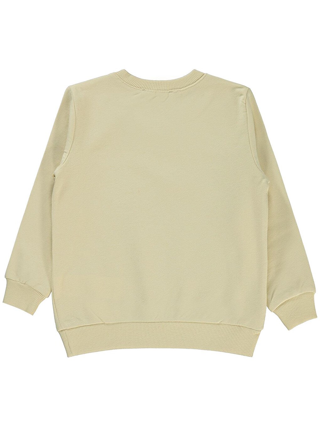 Girls Basic 2-5 Yaş Sweatshirt - Sarı-1