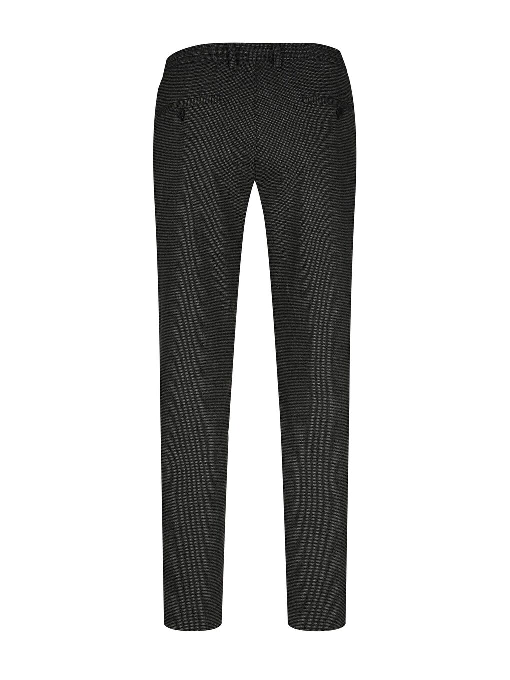 Siyah Rahat Kesim Yandan Cepli Jogger Pantolon-2