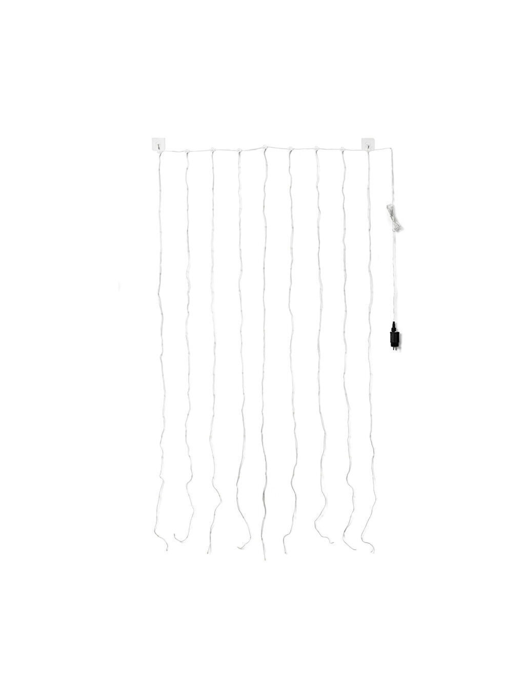 Renksiz LED Işık Perdesi, Uzun-1