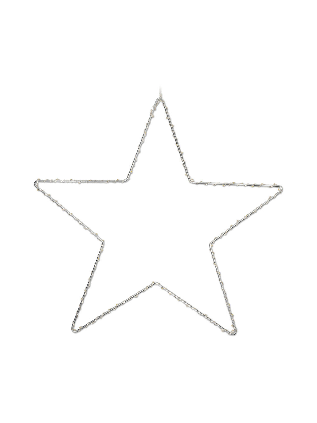 Gri LED Yıldız, 43 cm, Dış Mekan-2