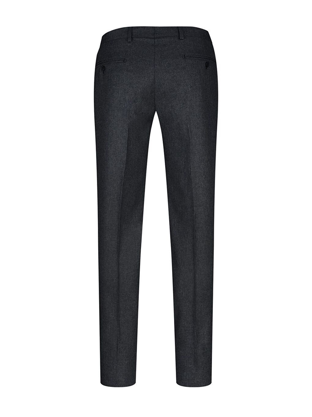 Lacivert Regular Fit Yandan Cepli Kumaş Pantolon-2