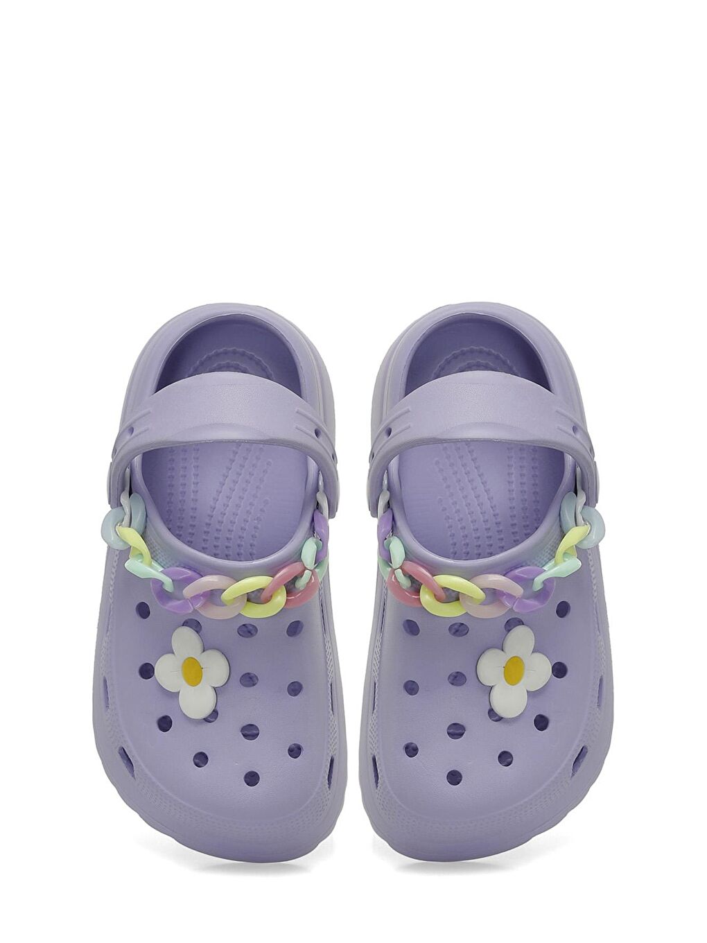 Mor Lila Kız Çocuk Terlik-3