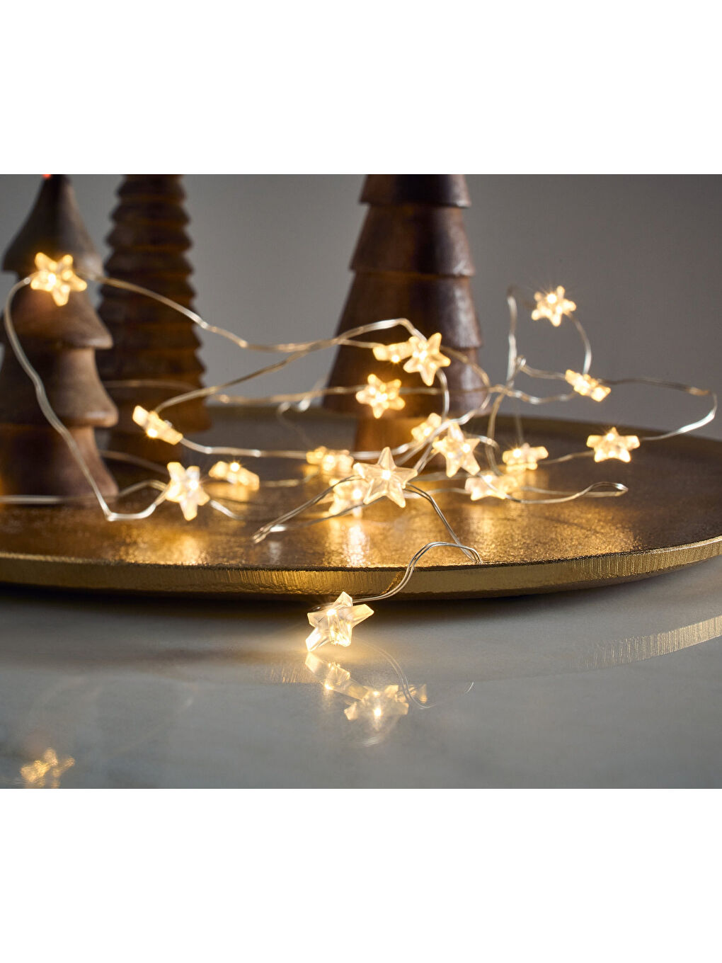 Renksiz LED’li Mikro Işık Zinciri, Yıldız