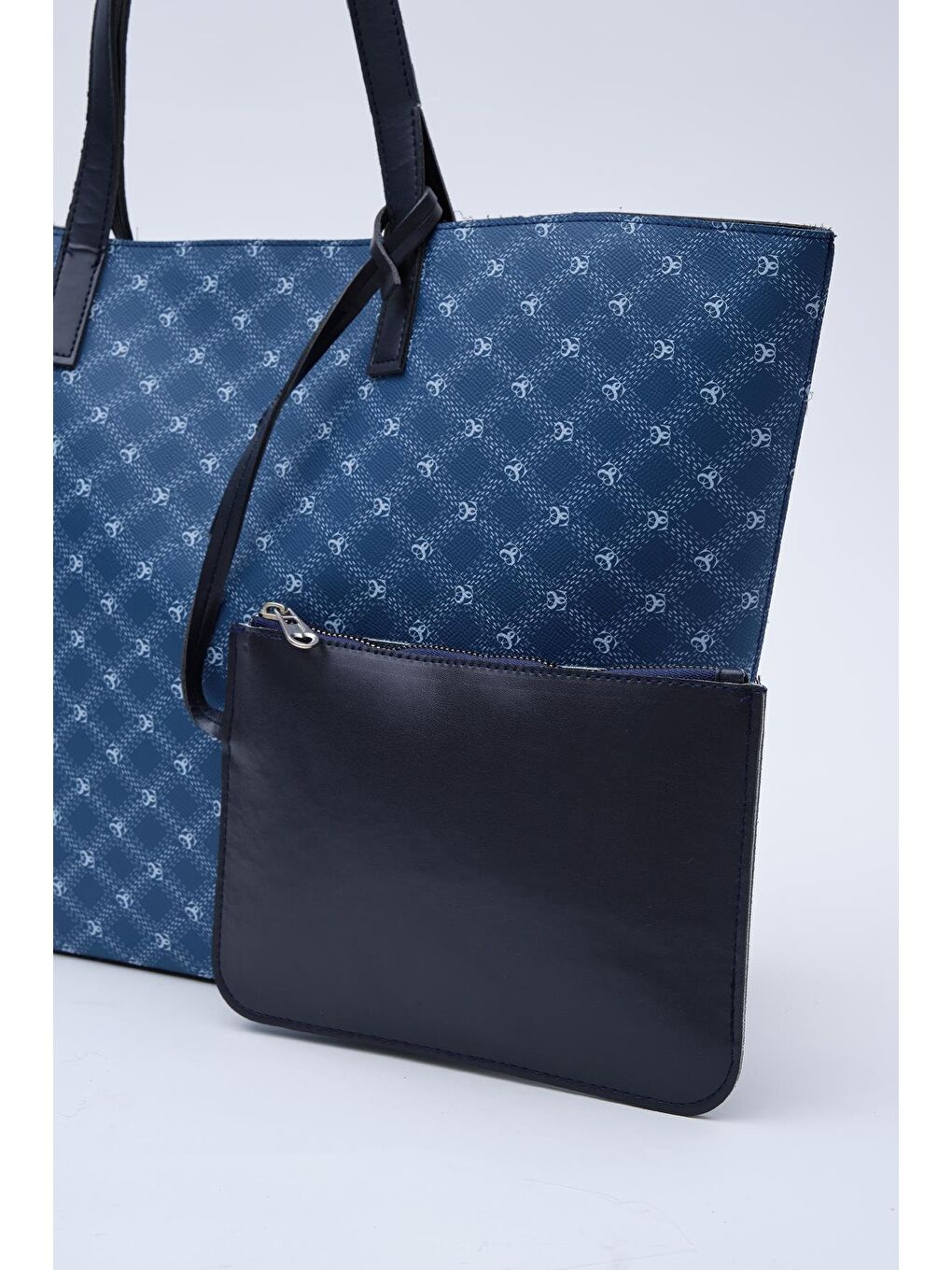 Thepe Cüzdanlı Omuz Çantası Lacivert-4