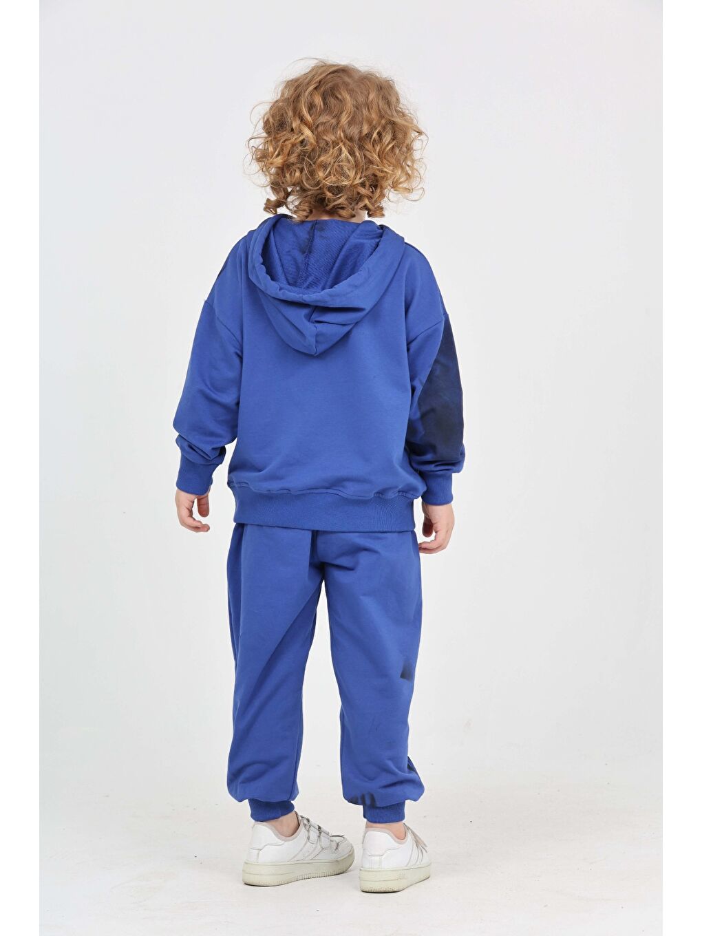 Mavi Erkek Çocuk Hype Baskılı Eşofman Takım-1