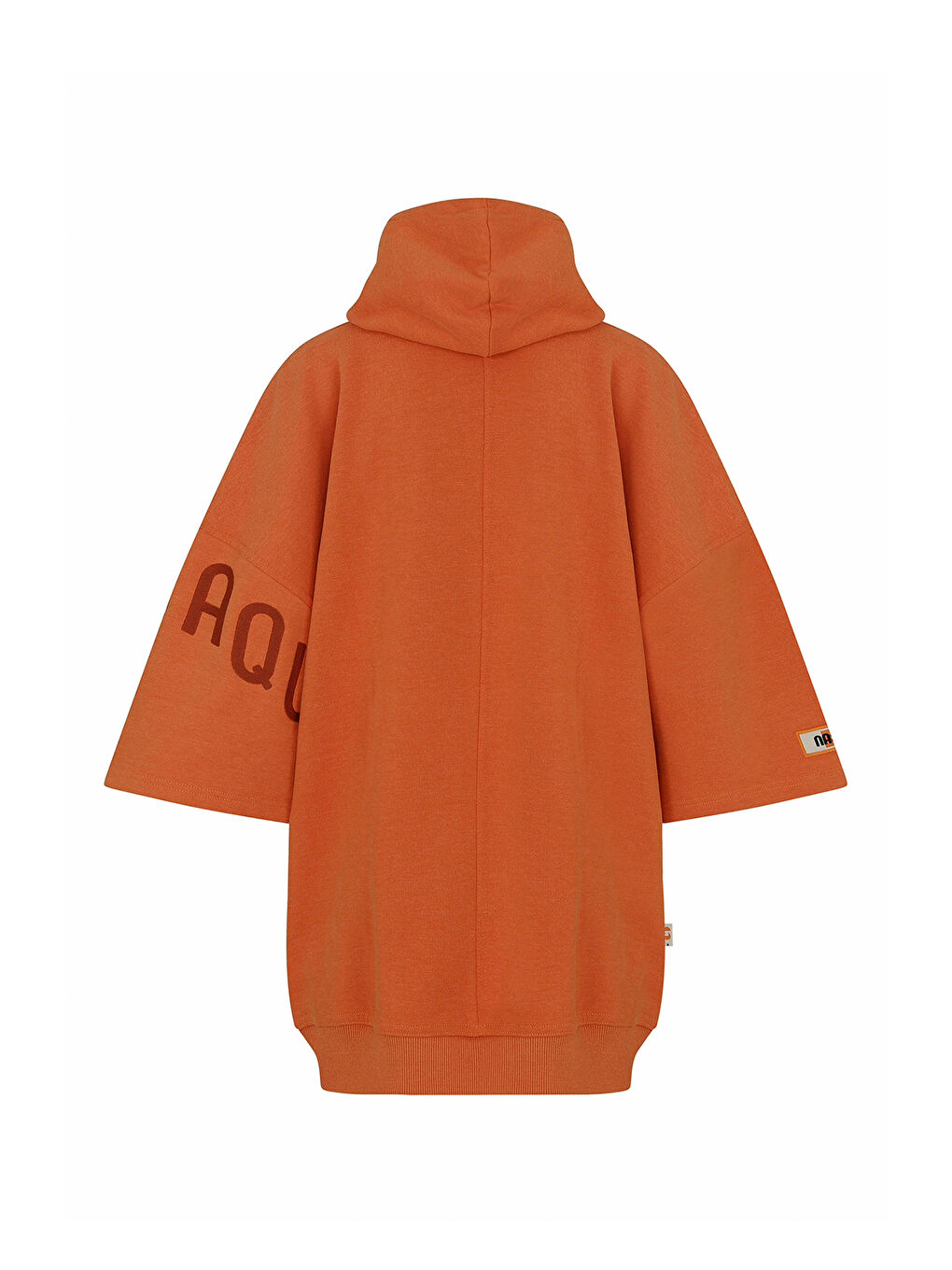 Turuncu Rakbu Unisex Oversize Hoodie Sweat   Damask-3