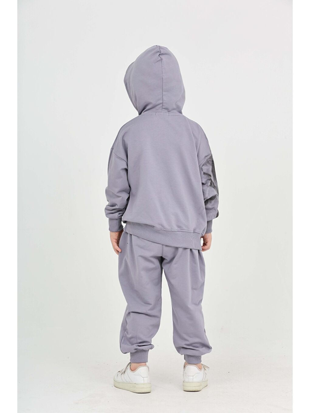 Gri Erkek Çocuk Hype Baskılı Eşofman Takım-1