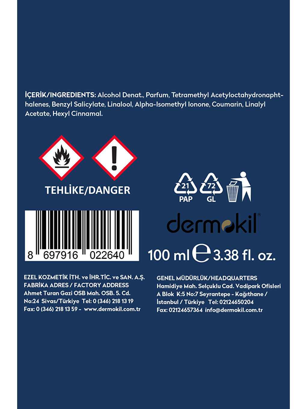 Karışık Maxrosa Soft Line Reed Diffuser Çubuklu Oda Kokusu 100 ml-3