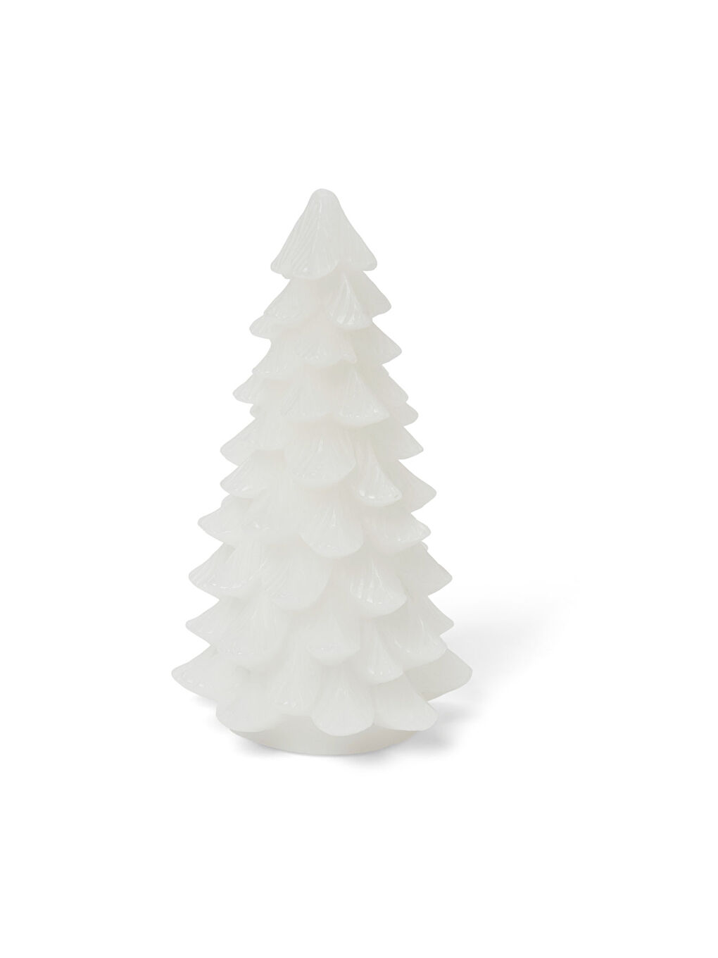 Beyaz LED Yılbaşı Ağacı, Gerçek Mum, Büyük-1