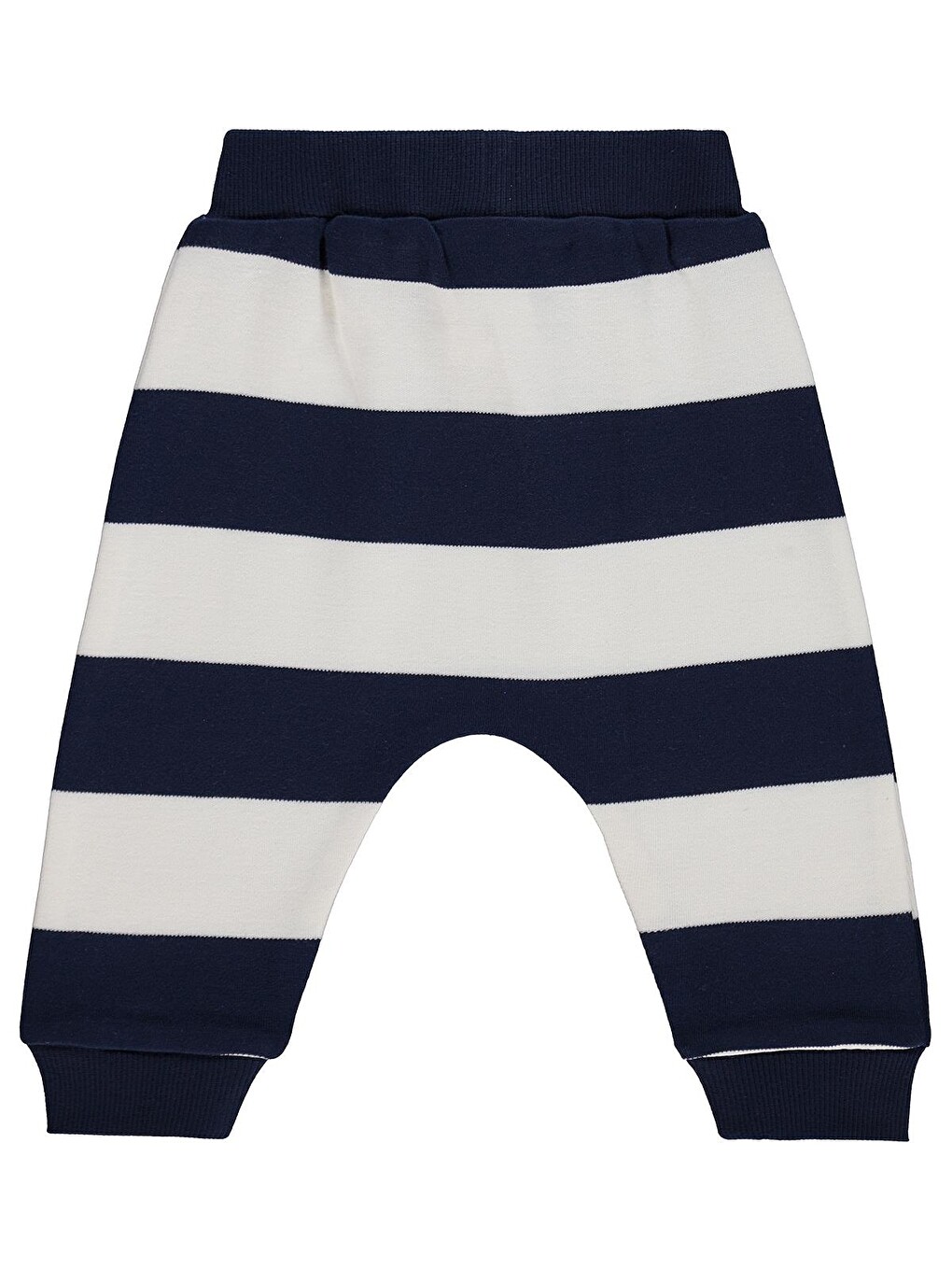Baby Çizgili 6-18 Ay Eşofman Altı - Lacivert-1