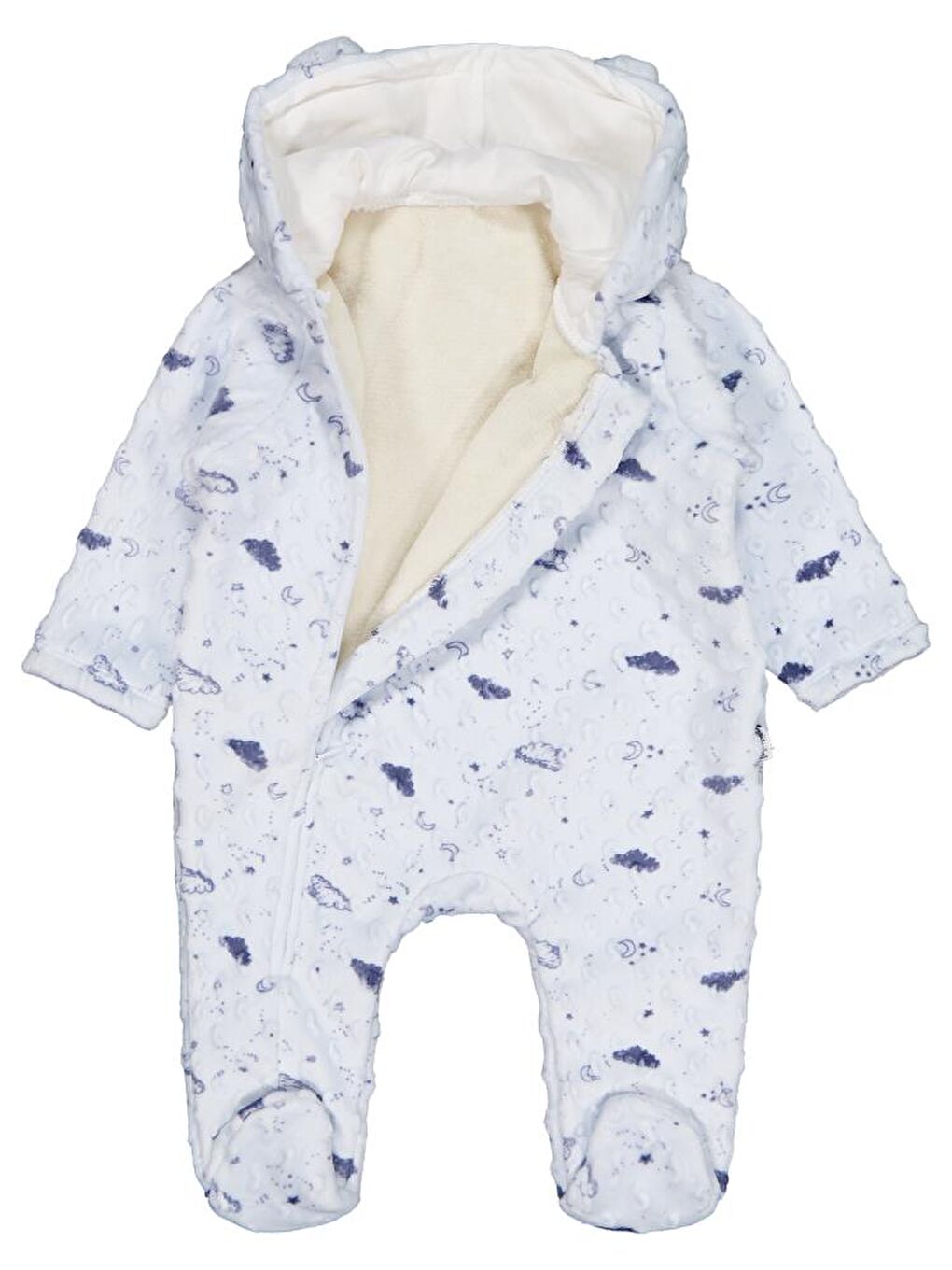 Desenli Kozmonot 1-9 Ay Tulum - Mavi 6-9 Ay