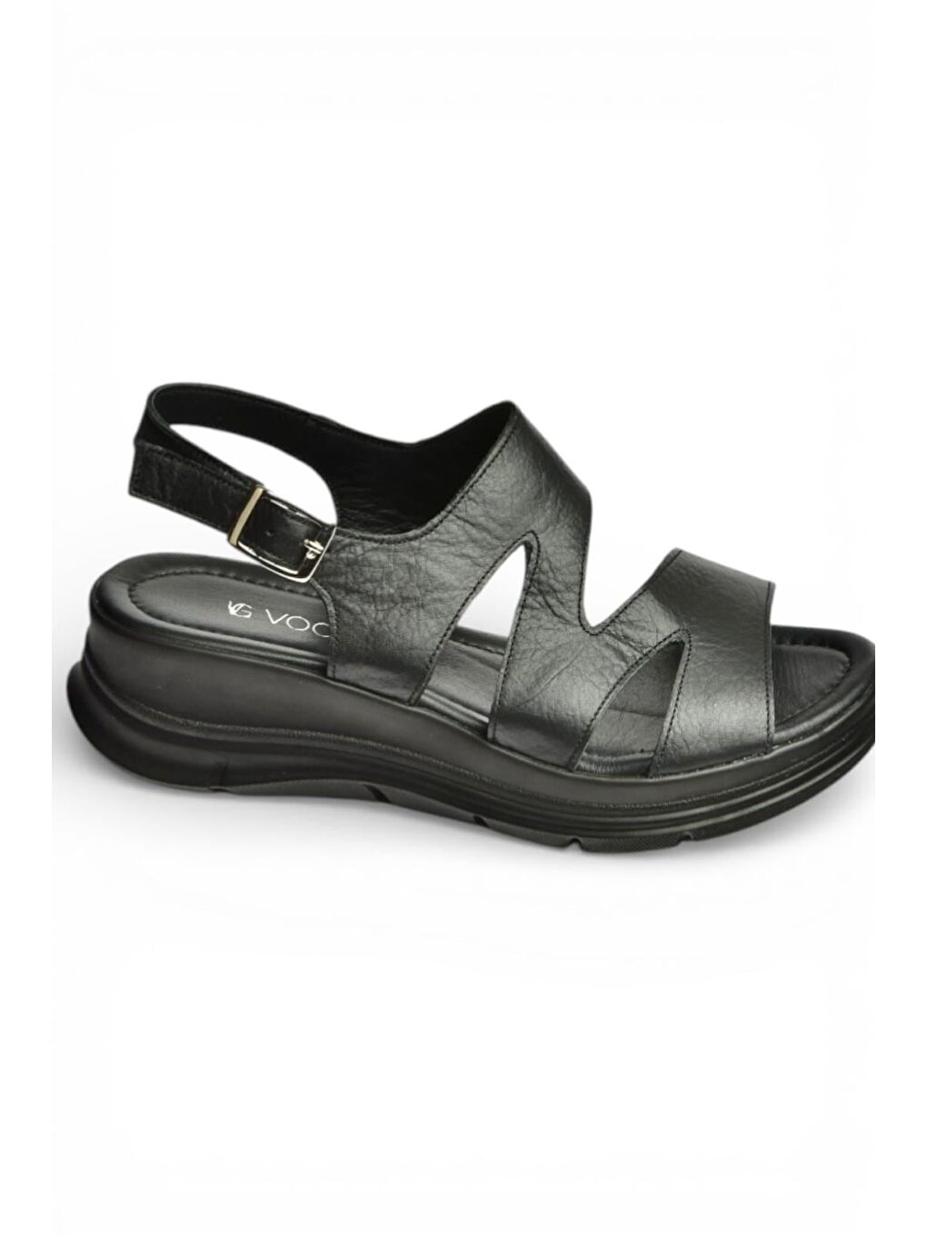 Siyah Kadın Sandalet Y555210403-4