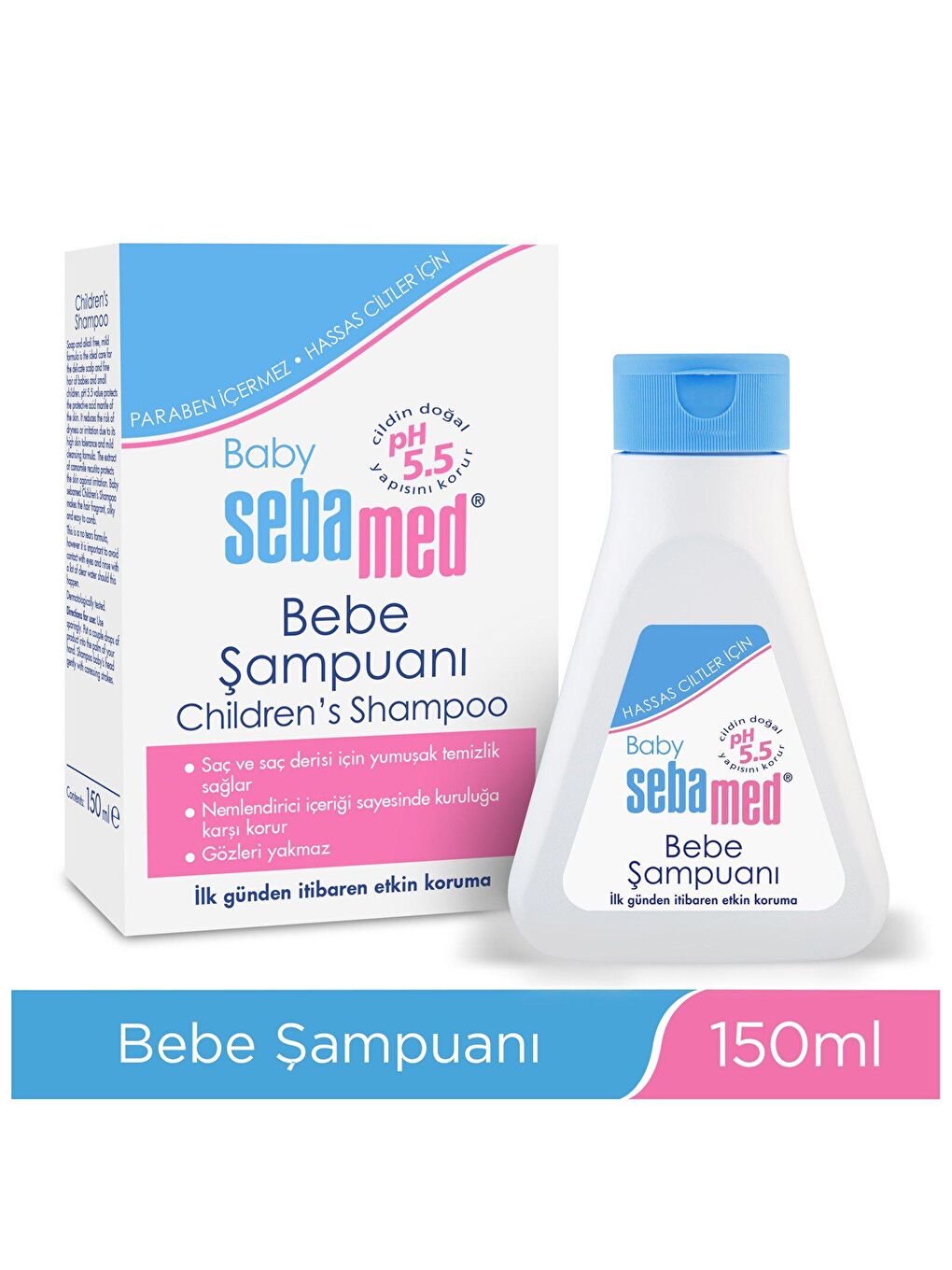 Sebamed Baby Renksiz Bebe Şampuan 150 ml - 1