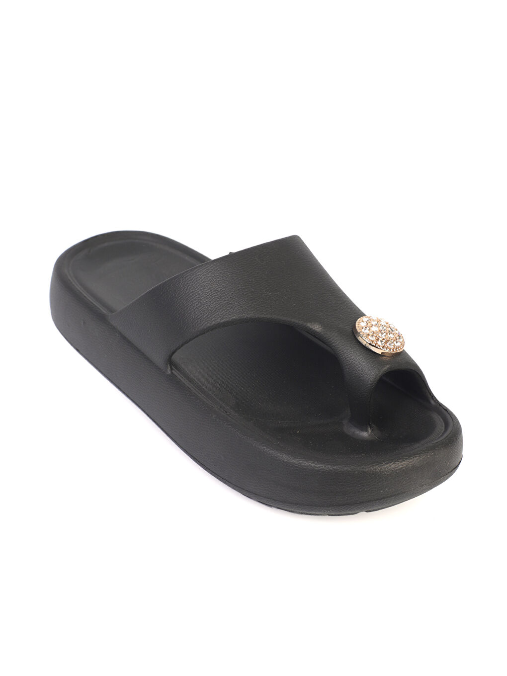 Siyah Norri Eva Parmak Arası Kadın Terlik