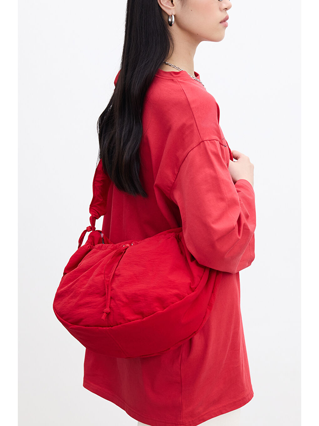 Enya Torba Cepli Çapraz Çanta Kırmızı-1