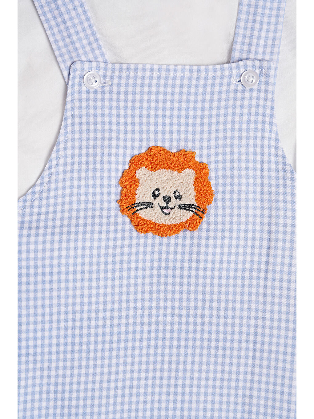 Karışık Pötikareli Erkek Bebek Tulum İkili Set-5