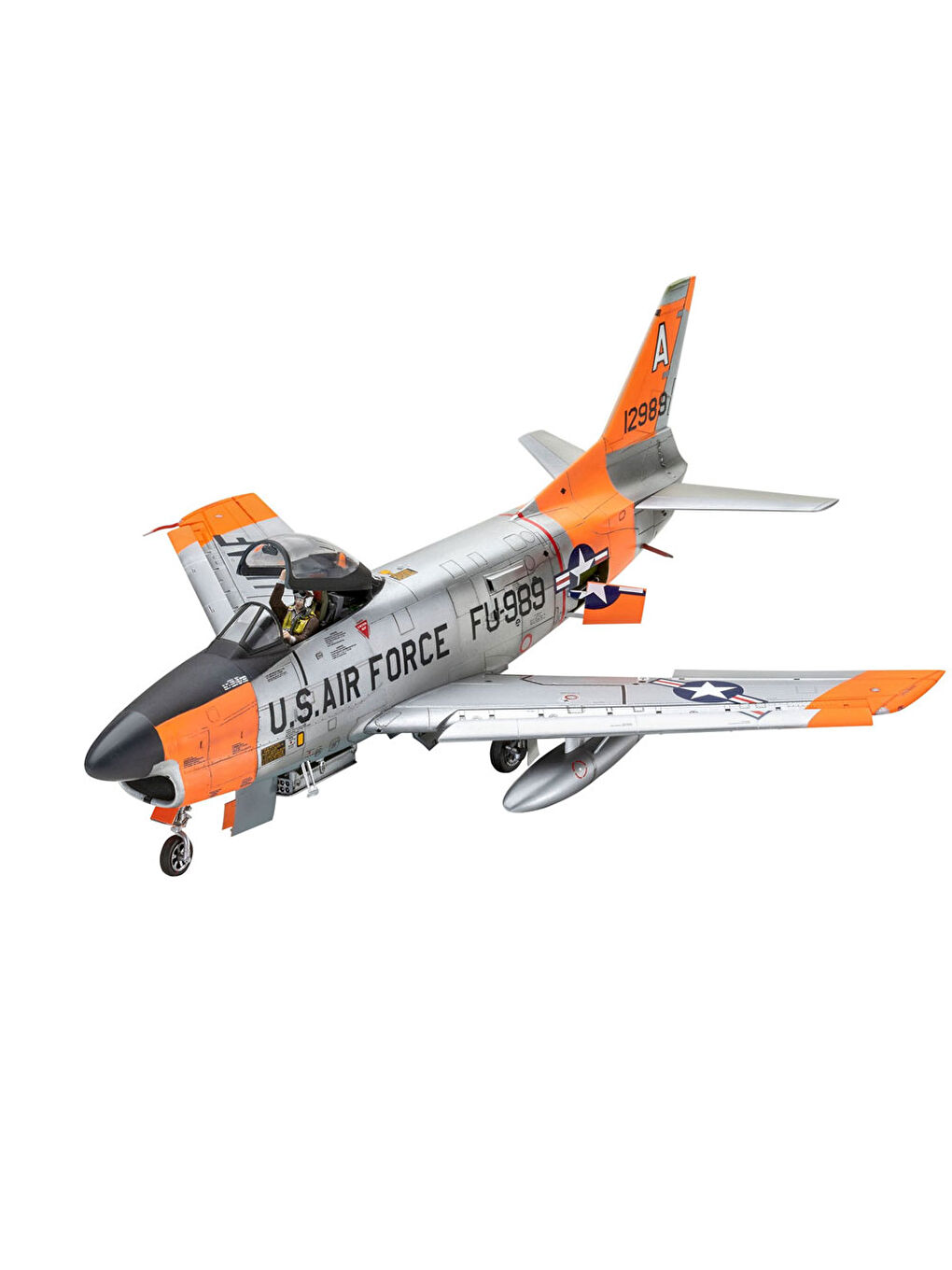 Revell Renksiz Model Set Uçak F-86D Dog Sabre 63832 - 4