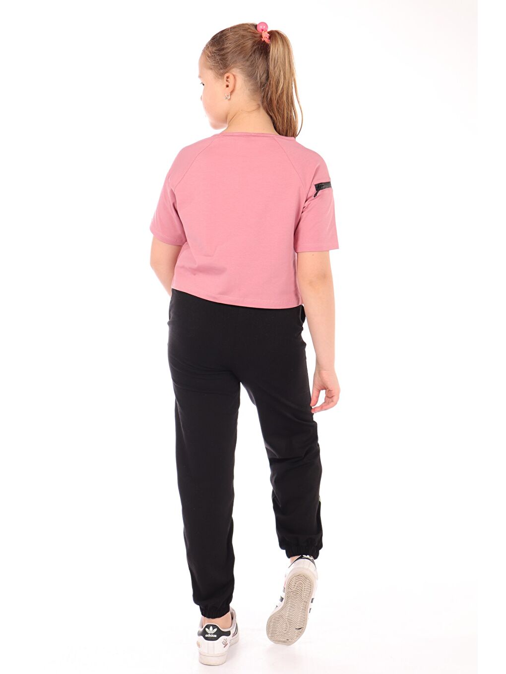 Toontoykids Pembe Kız Çocuk Style Baskılı Eşofman Takım - 1