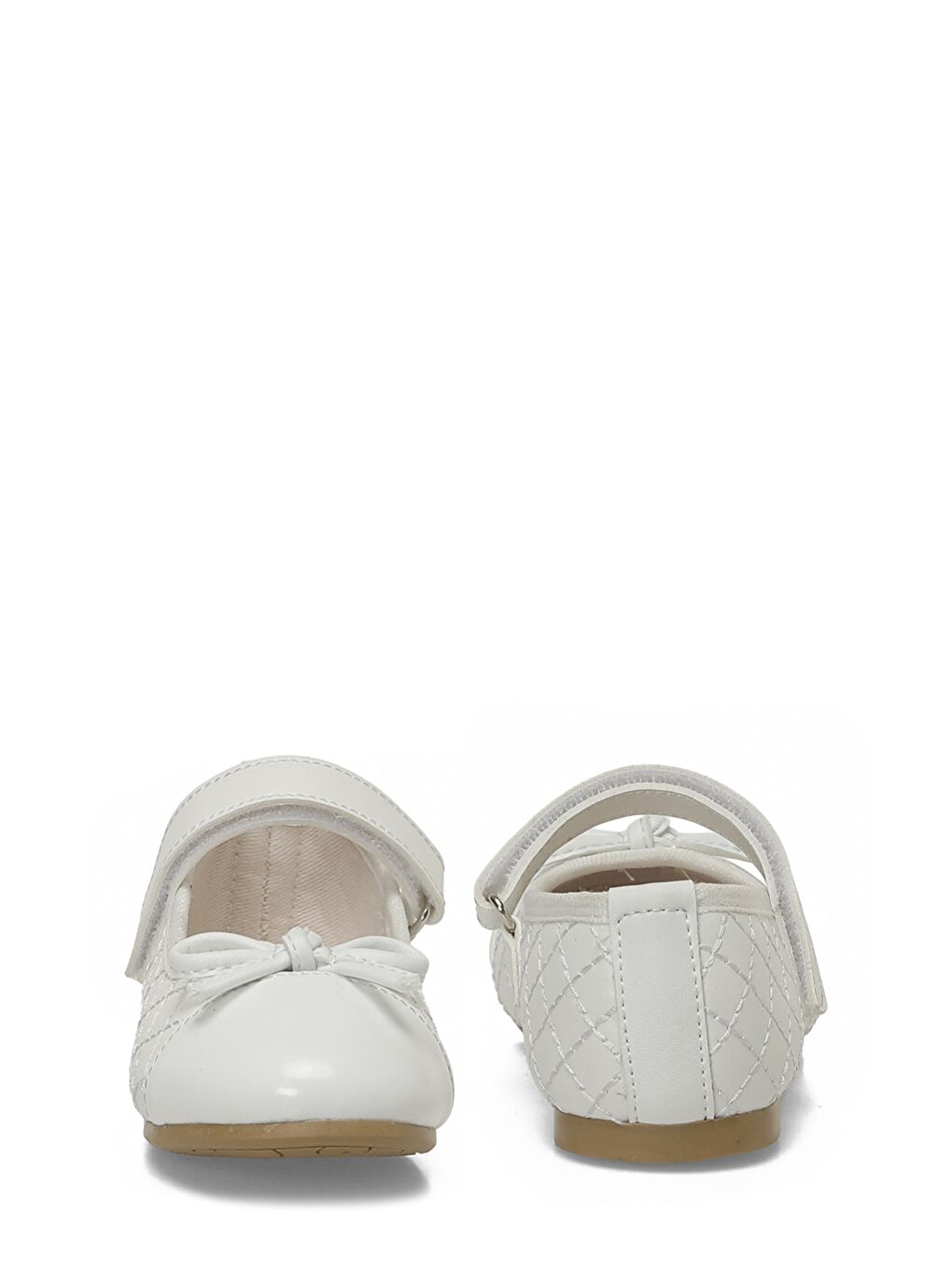 YEZY.P6FX Beyaz Kız Çocuk Babet-4