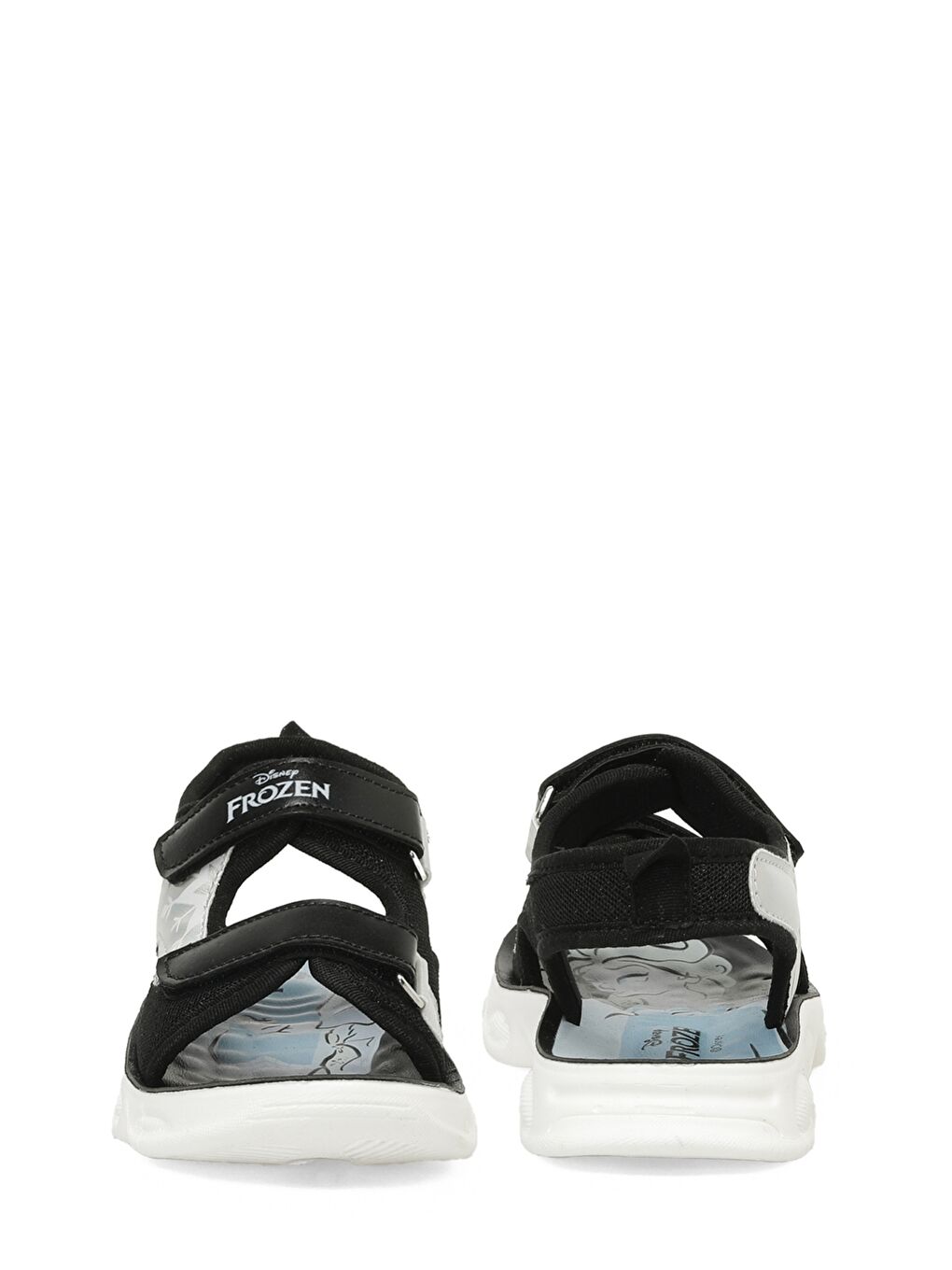 MUKKA.F5FX Siyah Kız Çocuk Sandalet-4