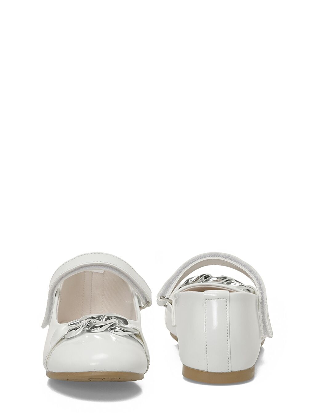 YEZY.F6FX Beyaz Kız Çocuk Babet-4